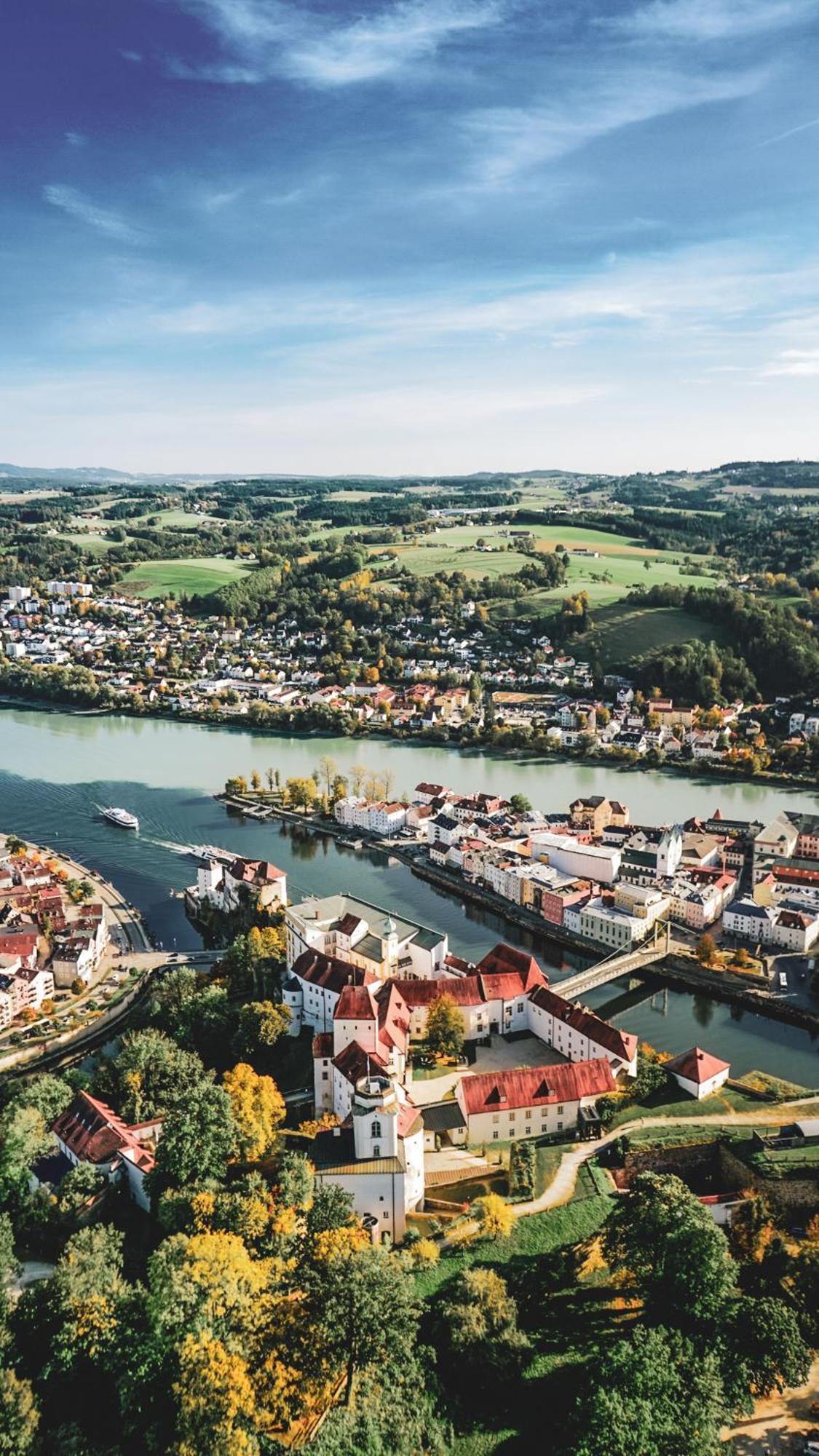 Apartment Passau A - Parken, Stilvoll, Modern & Cozy Im Zentrum Von Pasawa Zewnętrze zdjęcie