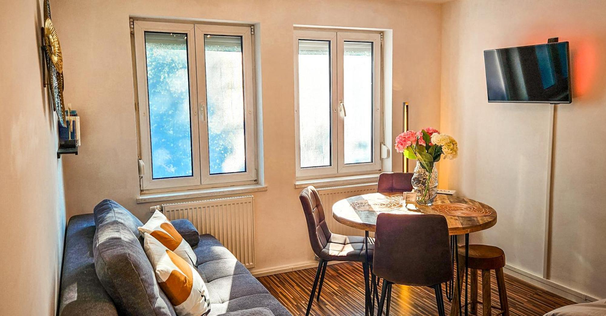 Apartment Passau A - Parken, Stilvoll, Modern & Cozy Im Zentrum Von Pasawa Zewnętrze zdjęcie